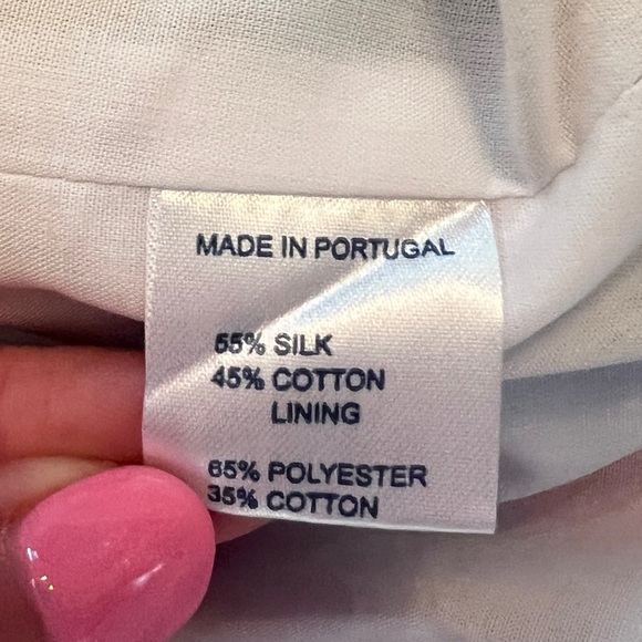 OSCAR DE LA RENTA Girls Silk & Cotton Floral Dress NWT - Picture 6 of 6